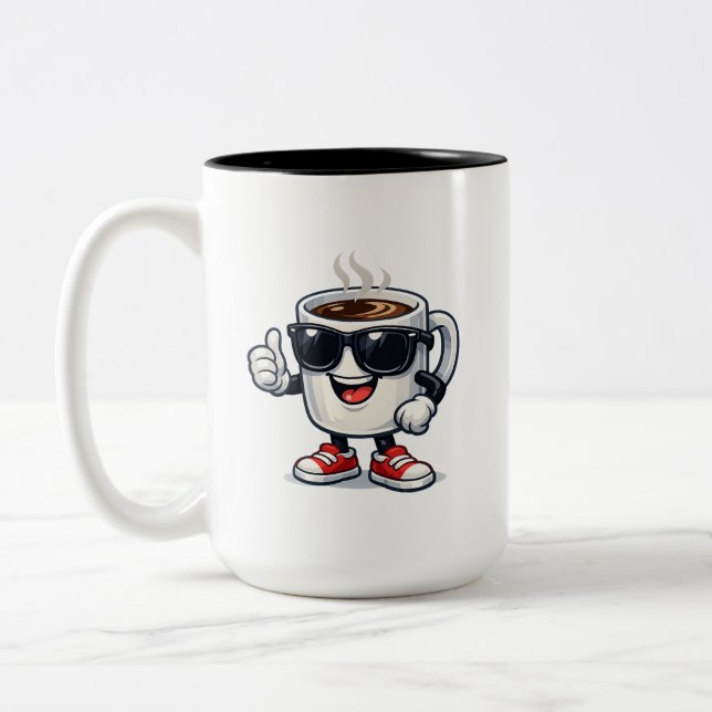 Upphypad kaffekopp (Vänster)