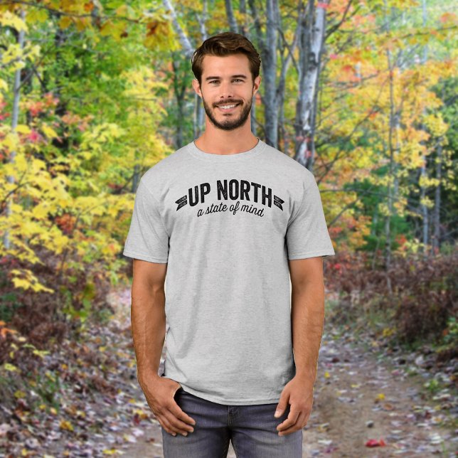 Uppifrån Nordstaten Mind T-Shirt (Skapare uppladdad)