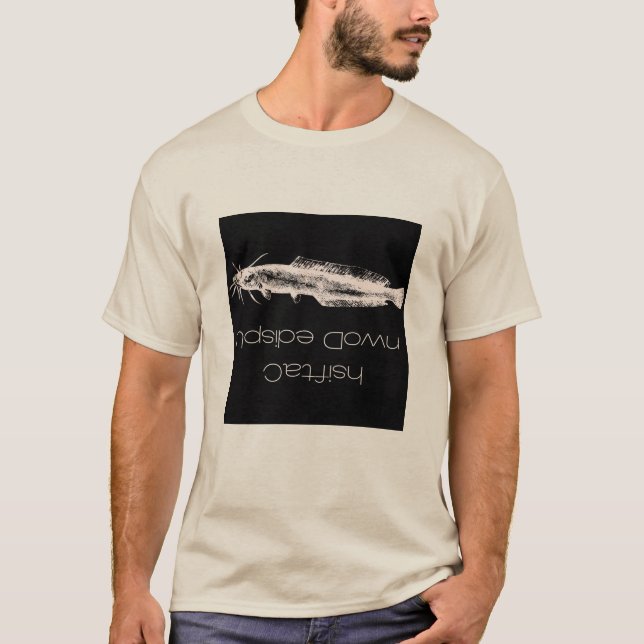 Uppifrån och ned Catfish T Shirt (Framsida)