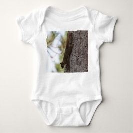 Uppifrån och ned-ekorre t shirt