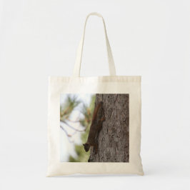 Uppifrån och ned-ekorre tygkasse