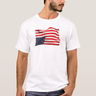 Uppifrån och ned Flagga i T-skirt-skift T Shirt