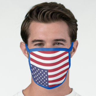 Uppifrån och ned på Flagga America i Distress!