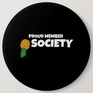 Uppifrån och ned Pineapple Proud Member Swinger So Knapp