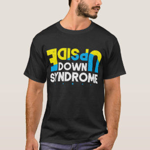 Uppifrån och ned Syndrome Awareness Speciell Educa T Shirt