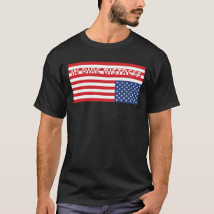 Uppifrån och ned USA flagga: i nödläge T Shirt