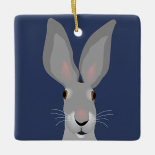 Uppifrån-ornament Julgransprydnad Keramik