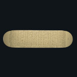 Uppkomst 1 skateboard bräda 20,5 cm<br><div class="desc">det första kapitlet av bibeln</div>