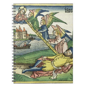 Uppkomst 28 10 Jacob stege, från 'Nuremberg Anteckningsbok Med Spiral
