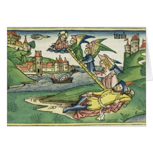 Uppkomst 28 10 Jacob stege, från 'Nuremberg Hälsningskort