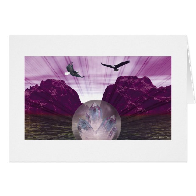 Uppkomst Hälsningskort (Framsidan Horizontal)