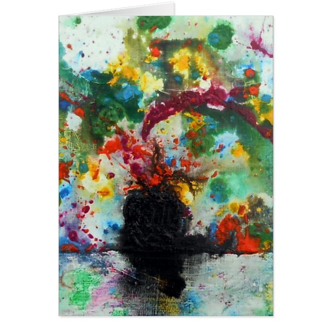 Uppkomst Hälsningskort (Framsidan)