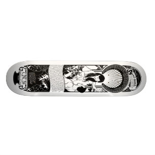 Uppkomst: Skridskodäck för dag 6 Old School Skateboard Bräda 18 Cm