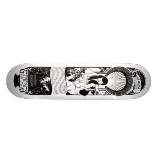 Uppkomst: Skridskodäck för dag 6 Old School Skateboard Bräda 18 Cm