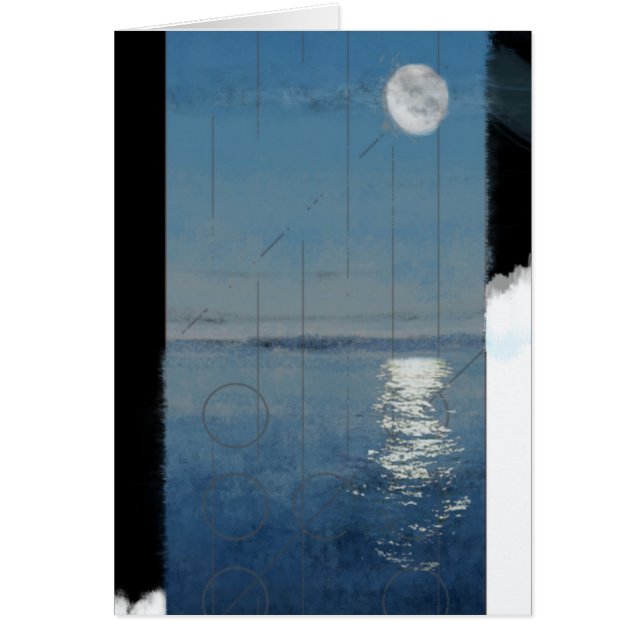 Uppkomstdag 2: Bevattnar digital målning 2014 Hälsningskort (Framsidan)