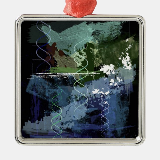 Uppkomstdag 5: Varelser Julgransprydnad Metall (Framsidan)