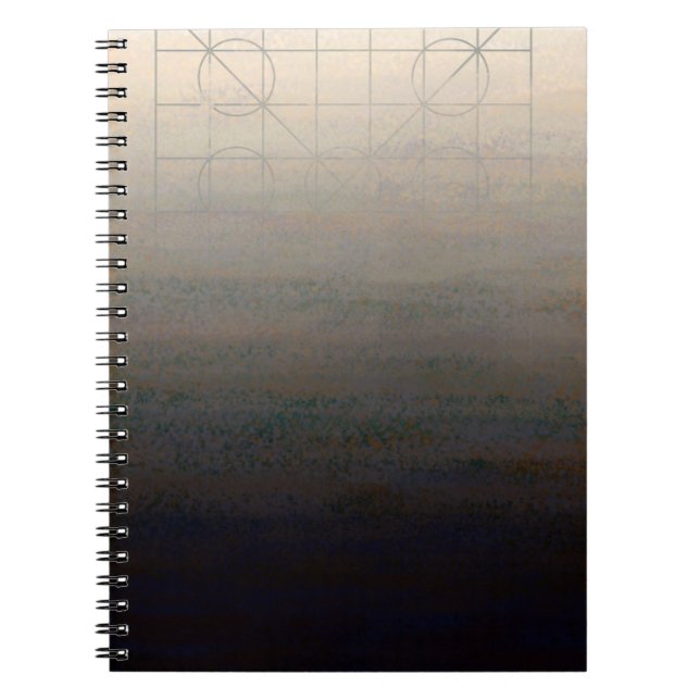 Uppkomstdag 7: Vila Anteckningsbok Med Spiral (Framsidan)