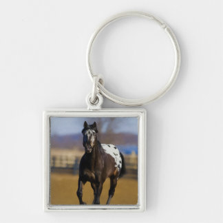 Uppladdare Fyrkantig Silverfärgad Nyckelring