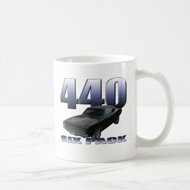 uppladdare rt för 1968 fint 440 sex packe kaffemugg (Höger)