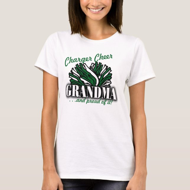 Uppladdarejubel Grandma3 Tee Shirt (Framsida)