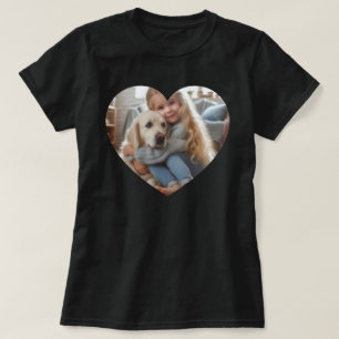 Uppladdning av personlig foto-gåva Barn Hund Husdj T Shirt