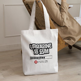 Uppladdning till Gymmet Misslyckades Rolig Fitness Tygkasse