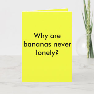 Upplaga 1 för kort för bananhandelhälsning!