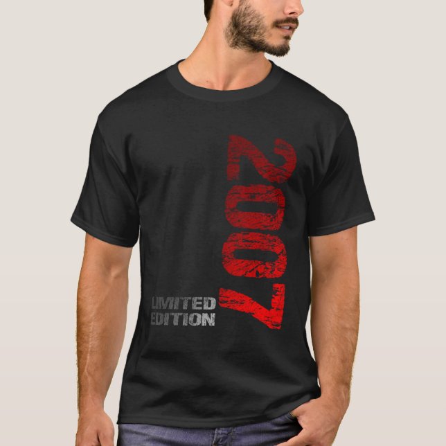 Upplaga 2007 16:e årsdagen 2007 t shirt (Framsida)