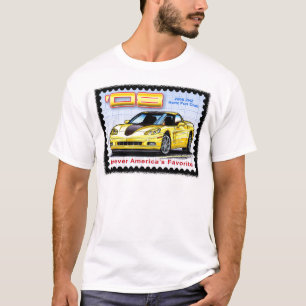Upplaga Corvette för rolig klubb för 2008 ZHZ Tee Shirt