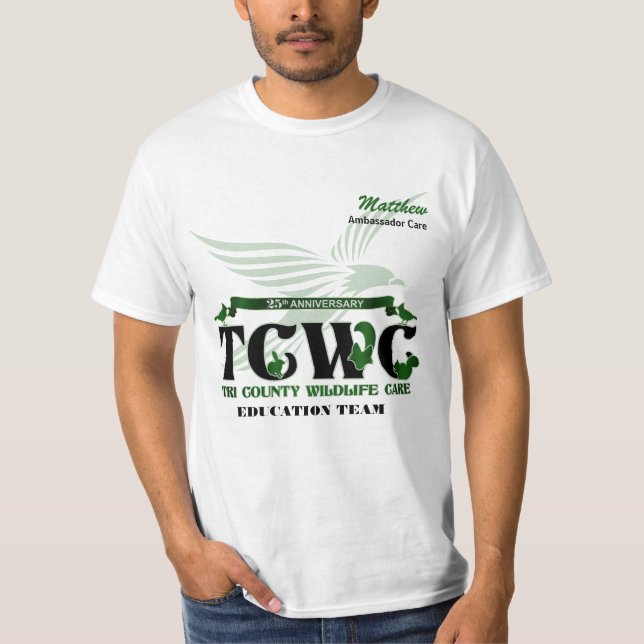 Upplaga för årsdag för TCWC 25th begränsad med T Shirt (Framsida)
