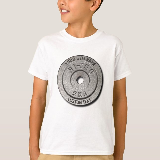 Upplaga för grå färg för idrottshallägare- eller tee shirt (Framsida)