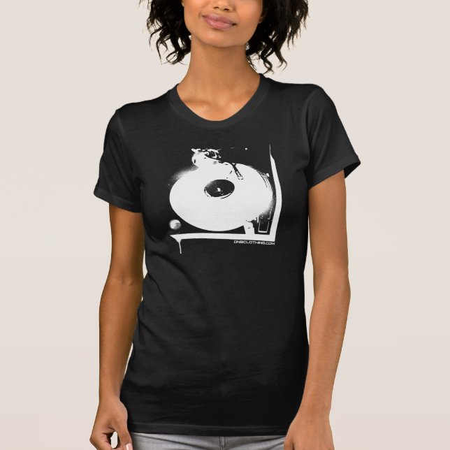 Uppläggningsfat stencilerar tee (Framsida)