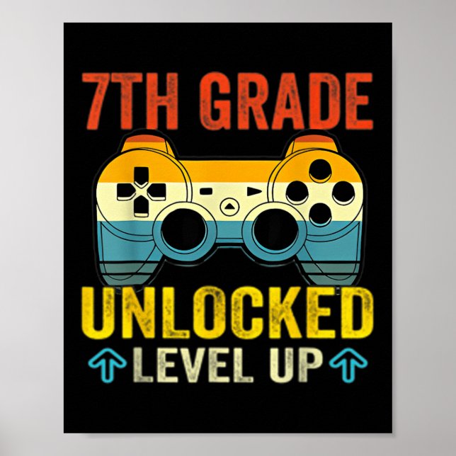 Upplåst byte för upplåsta videospel i 7:e Klass ti Poster (Framsidan)
