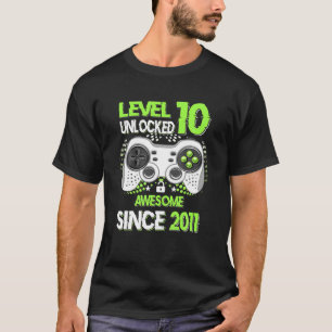 Upplåst Fantastisk 2011-videospel på nivå 10:e T Shirt