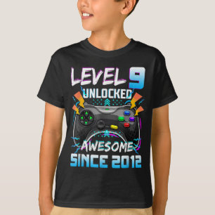 Upplåst Fantastisk 2012-videospel på Nivå 9 T Shirt