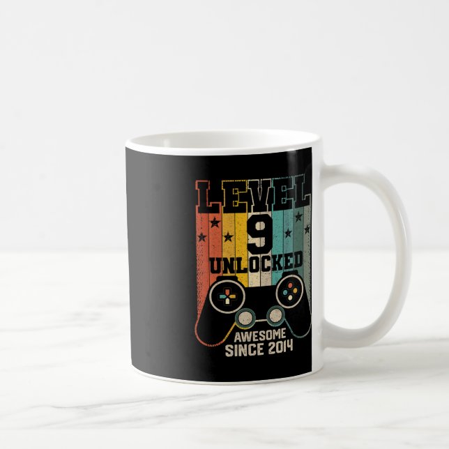 Upplåst Fantastisk 2014 Boy Video Game 9 B Kaffemugg (Höger)