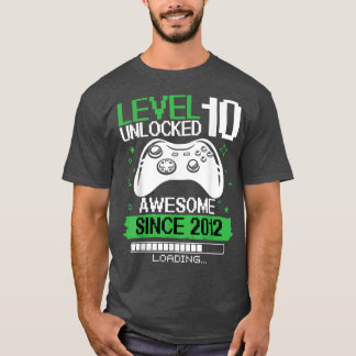 Upplåst Fantastisk sedan 2012 videospel 10  T Shirt