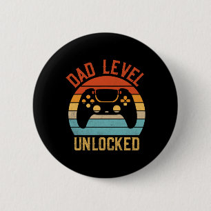 Upplåst på pappa-nivå - Spelet Älskare Gamer snart Knapp