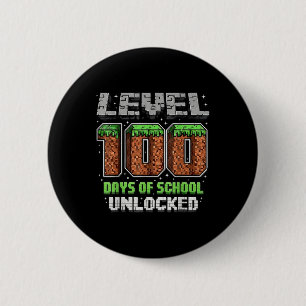 Upplåst pixelvideospel på 100 dagar i skolan knapp