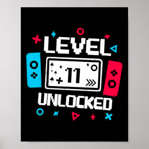 Upplåst spel på 11:e födelsedagsvideoklipp på nivå poster