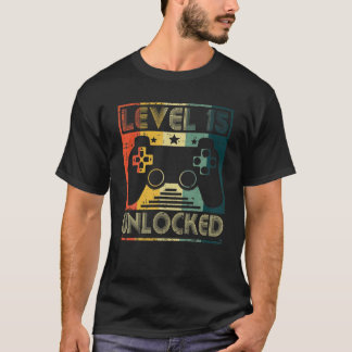 Upplåst spel på 15:e födelsedagsvideoklipp G T Shirt