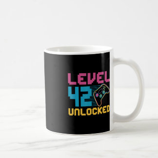 Upplåst spelande på nivå 42 kaffemugg