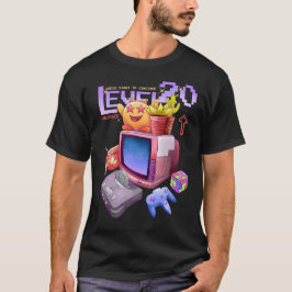 Upplåst upplåsta uppspelningsspelare på nivå 20 -  t shirt