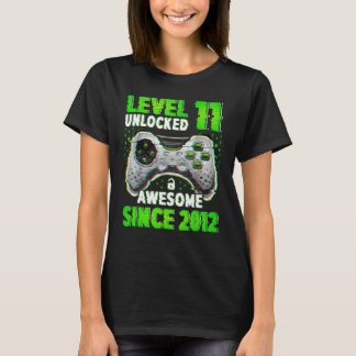 Upplåst videospel på 11 år, 11 år gammal pojke 11: t shirt