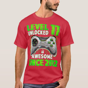 Upplåst videospel på 11 år, 11 år gammal pojke 11: t shirt