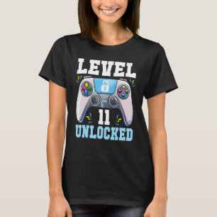 Upplåst videospel på 11:e födelsedagsspelaren B T Shirt
