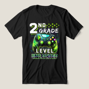 Upplåst videospel på andra Klass-nivå Back to scho T Shirt