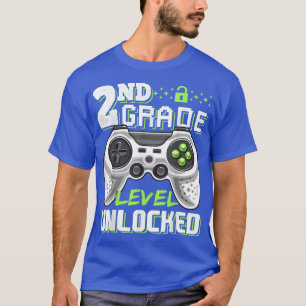 Upplåst videospel på andra Klass-nivå Back to scho T Shirt
