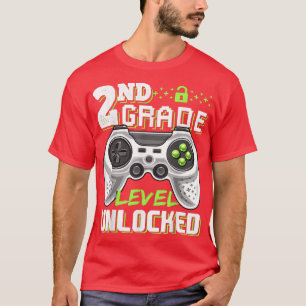 Upplåst videospel på andra Klass-nivå går tillbaka T Shirt