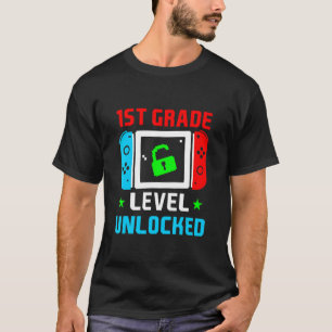 Upplåst videospel på back to school 1:a Klass-nivå T Shirt